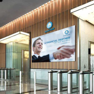 financial services digital signs